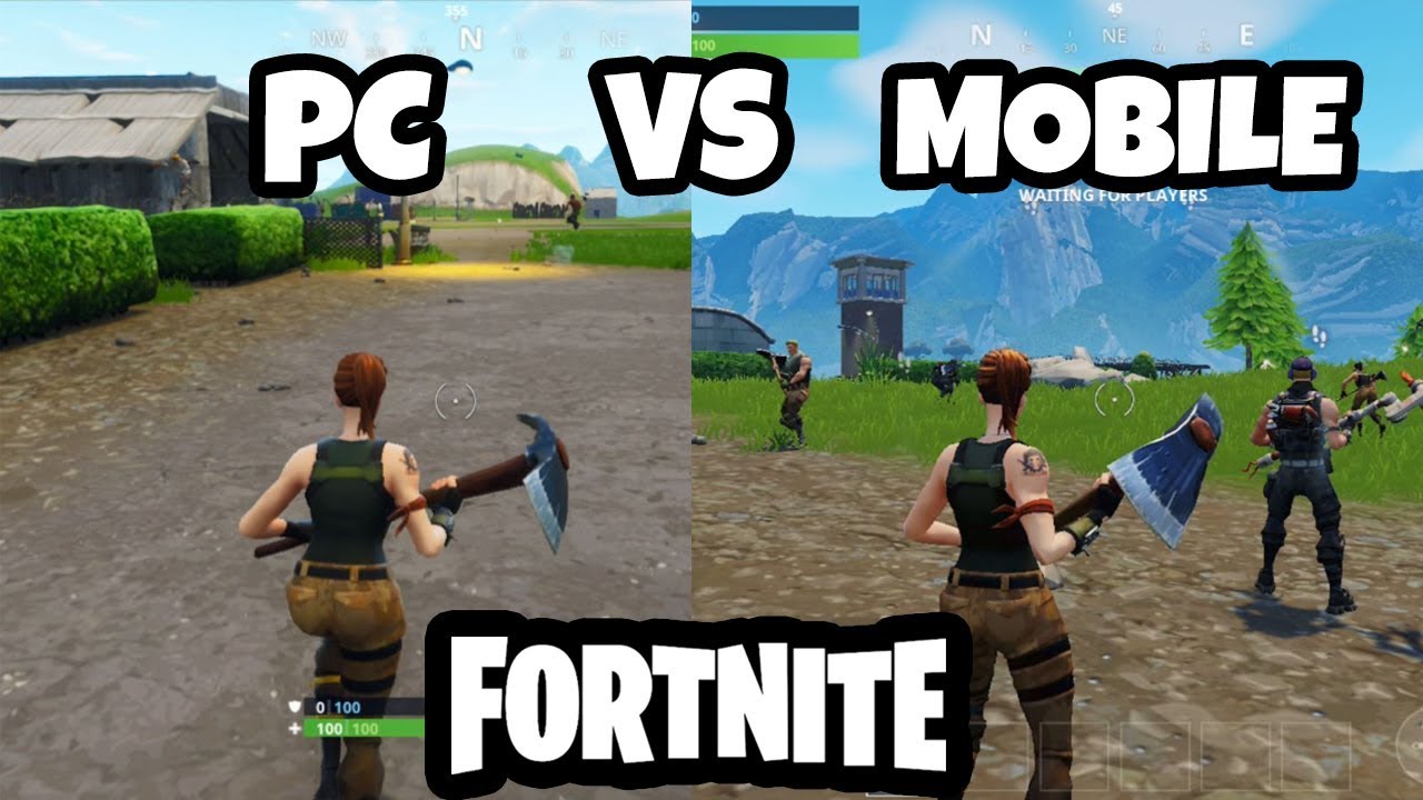 Fortnite From PC vs Mobile