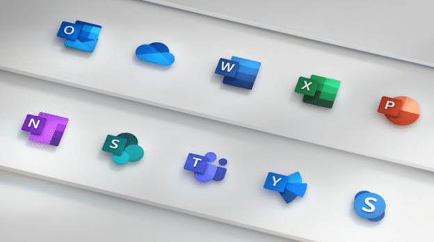 Microsoft Office 365 icons